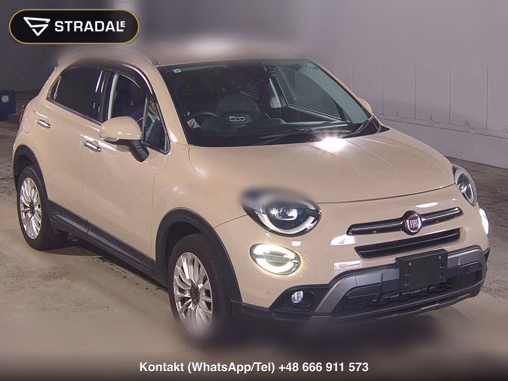 FIAT 500X 5D CROSS 2019, aukcja z Japonii, zdjęcie 1