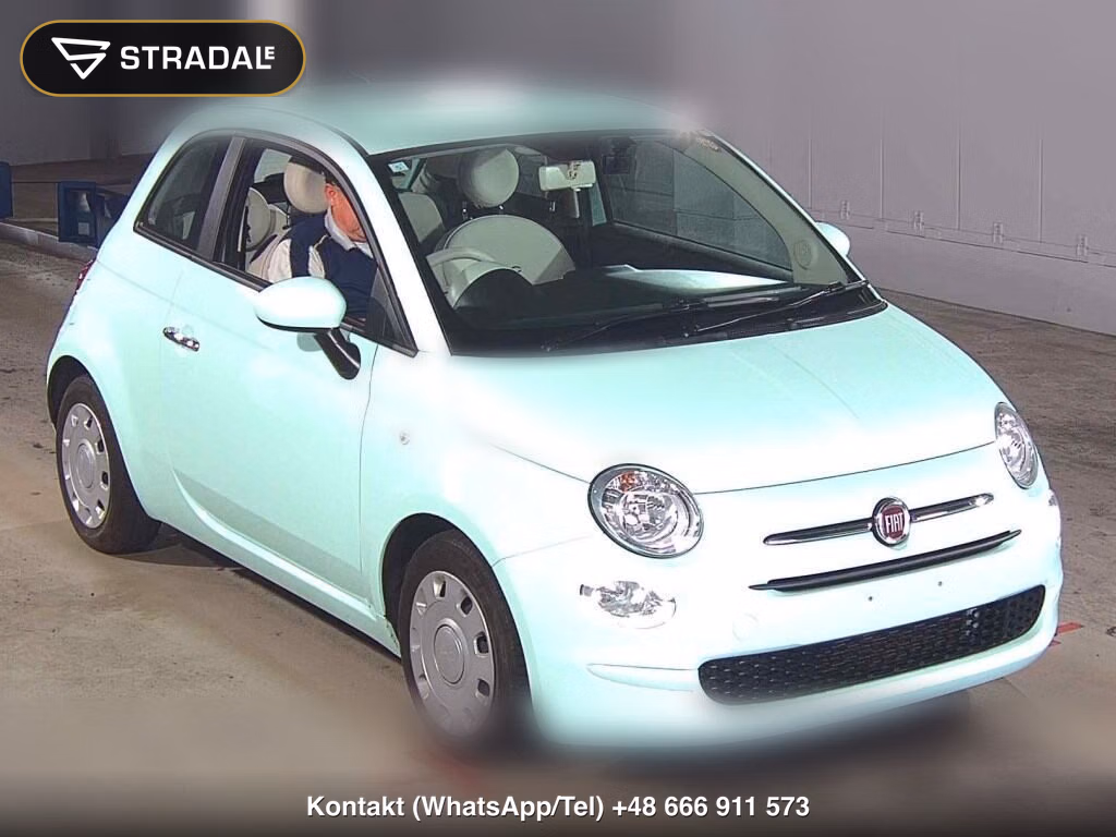 FIAT 500 1.2 POP 2021, aukcja z Japonii, zdjęcie 1