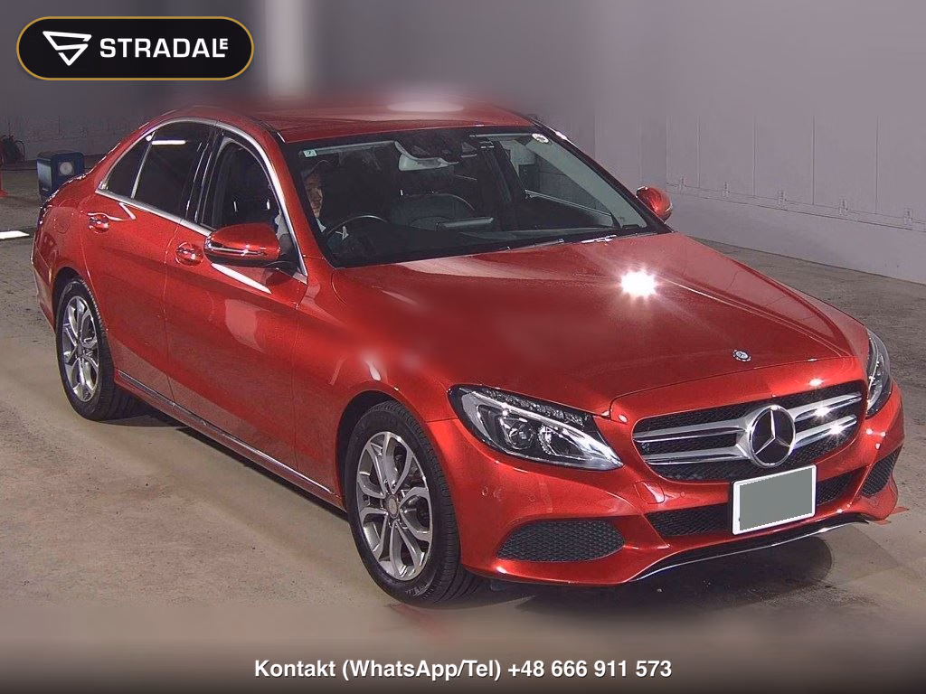 MERCEDES BENZ C-CLASS 4D C180 AVANTGARDE 2016, aukcja z Japonii, zdjęcie 1