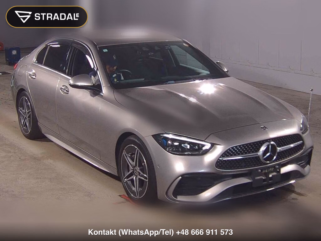 MERCEDES BENZ C-CLASS 4D C200 AVANTGARDE AMG LINE 2021, aukcja z Japonii, zdjęcie 1