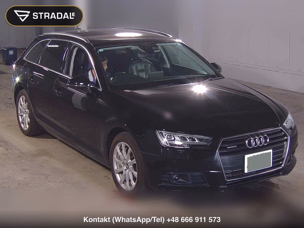 AUDI A4 AVANT 4WD 2.0TFSI QUATTRO 2017, aukcja z Japonii, zdjęcie 1