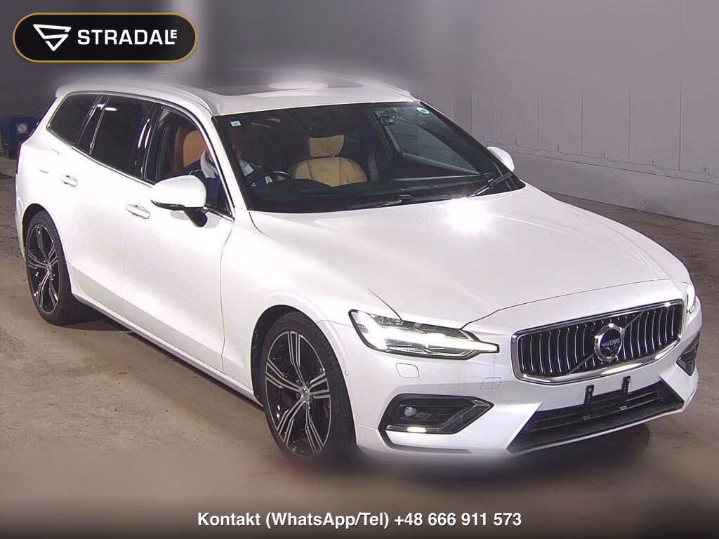VOLVO V60 B5 INSCRIPTION 2021, aukcja z Japonii, zdjęcie 1
