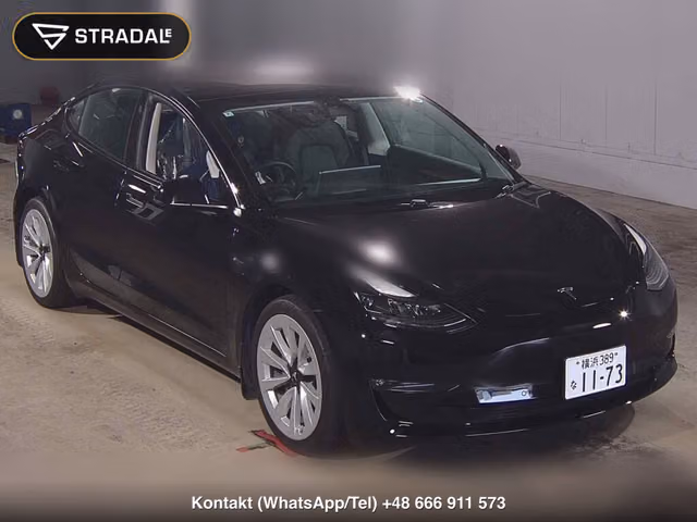 TESLA MODEL 3 4WD LONG RANGE 2022, samochód z aukcji Japonii