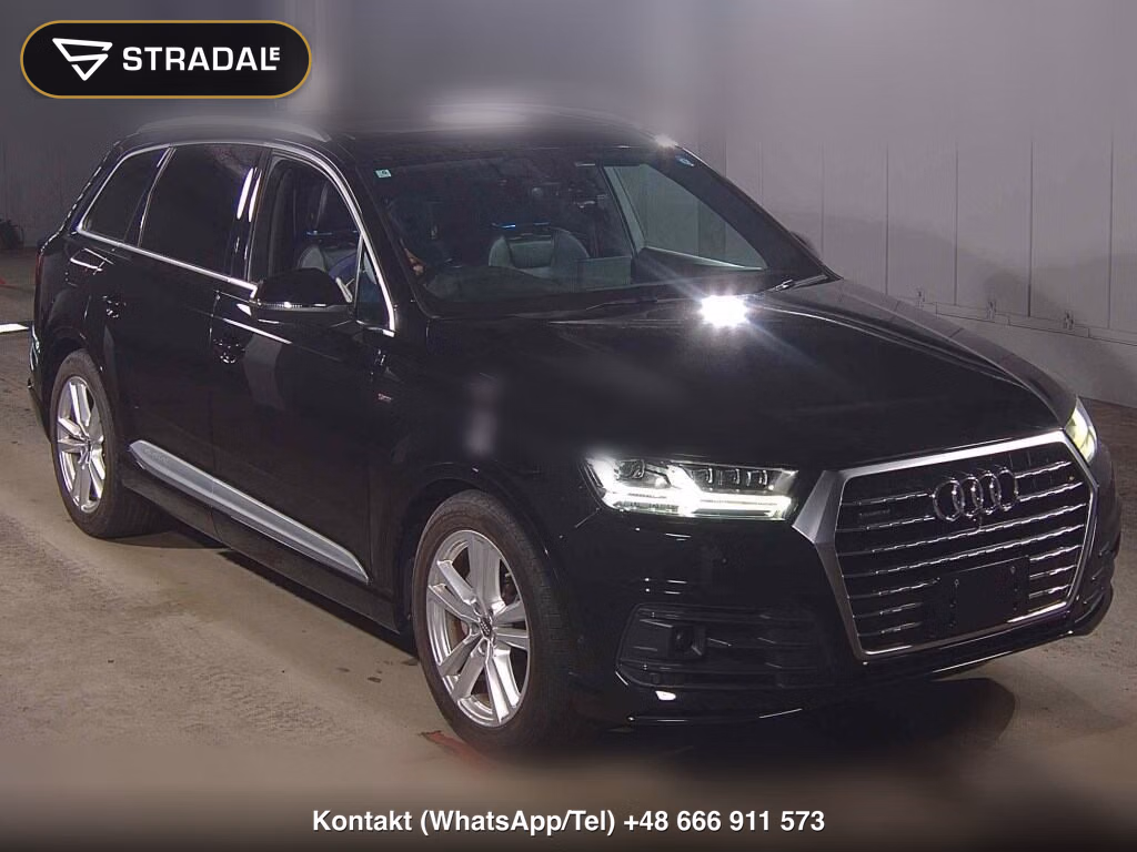 AUDI Q7 4WD 3.0TFSI QUATTRO S LINE PACKAGE 2019, aukcja z Japonii, zdjęcie 1