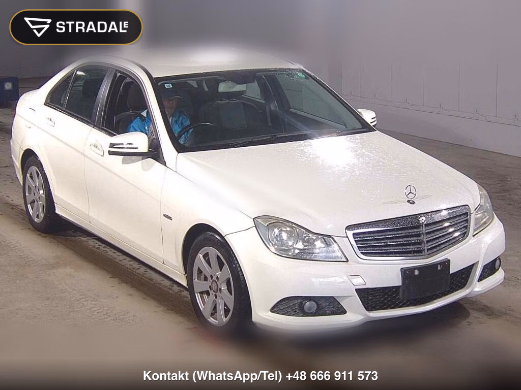 MERCEDES BENZ C-CLASS 4D C200 BLUEEFFICIENCY 2011, aukcja z Japonii, zdjęcie 1