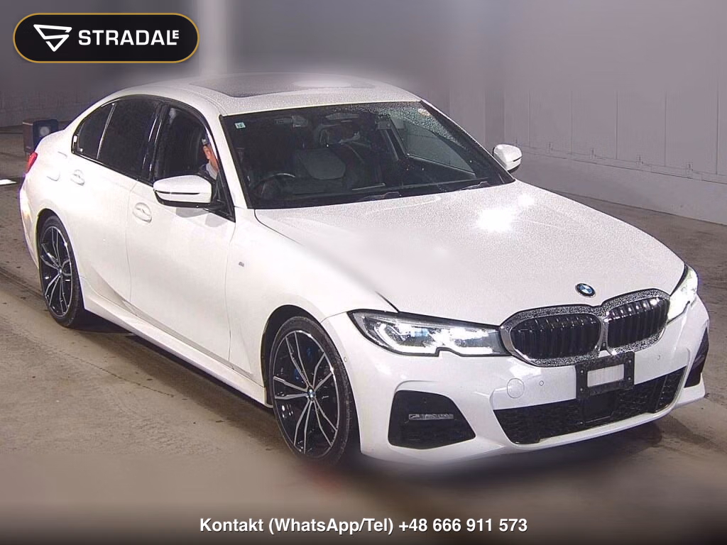 BMW 3 SERIES 4D 4WD 320D XDRIVE M SPORT 2019, aukcja z Japonii, zdjęcie 1