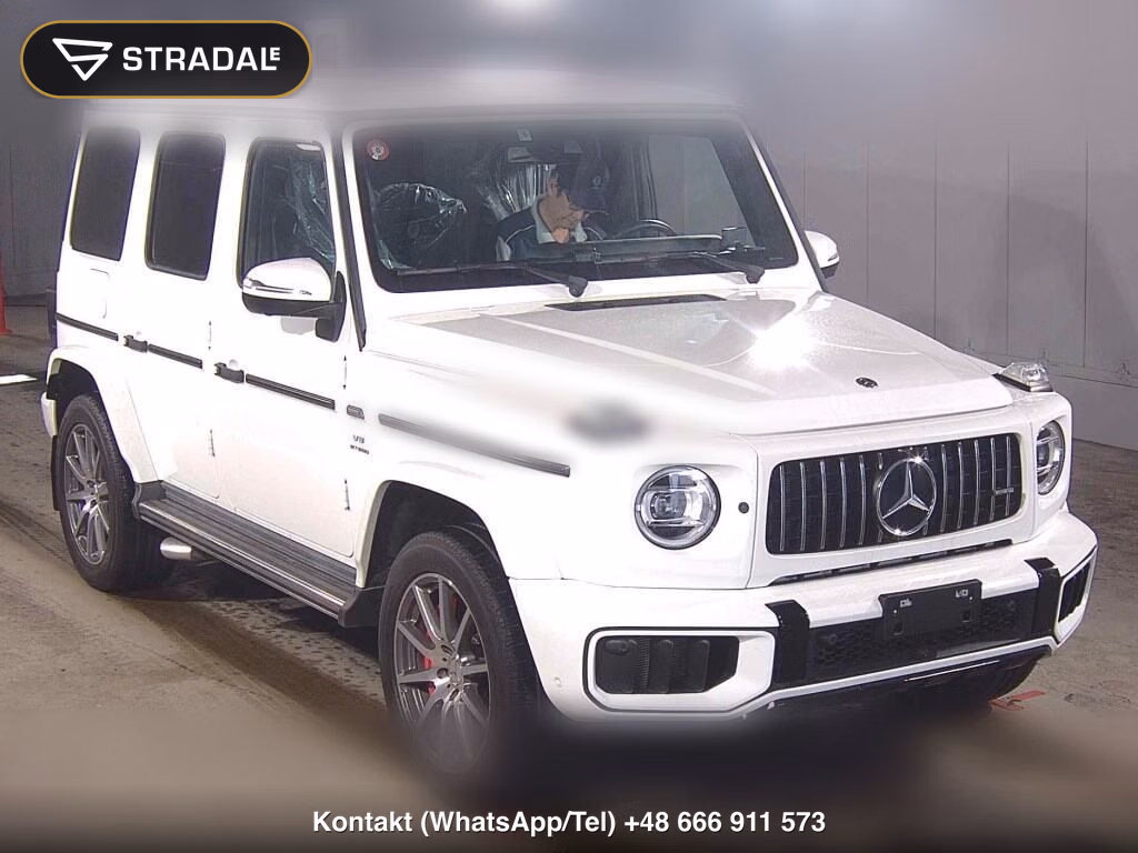 MERCEDES AMG G-CLASS 4WD G63 AMG LEATHER EXCLUSIVE PACKAGE 2018, aukcja z Japonii, zdjęcie 1