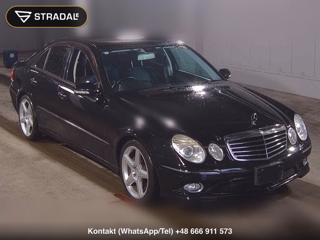 MERCEDES BENZ E-CLASS 4D E300 AVANTGARDE S 2008, aukcja z Japonii, zdjęcie 1