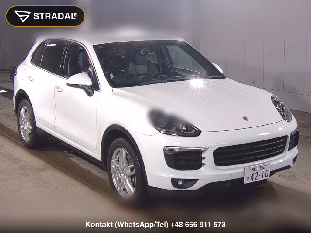 PORSCHE CAYENNE 4WD BASE GRADE 2016, aukcja z Japonii, zdjęcie 1