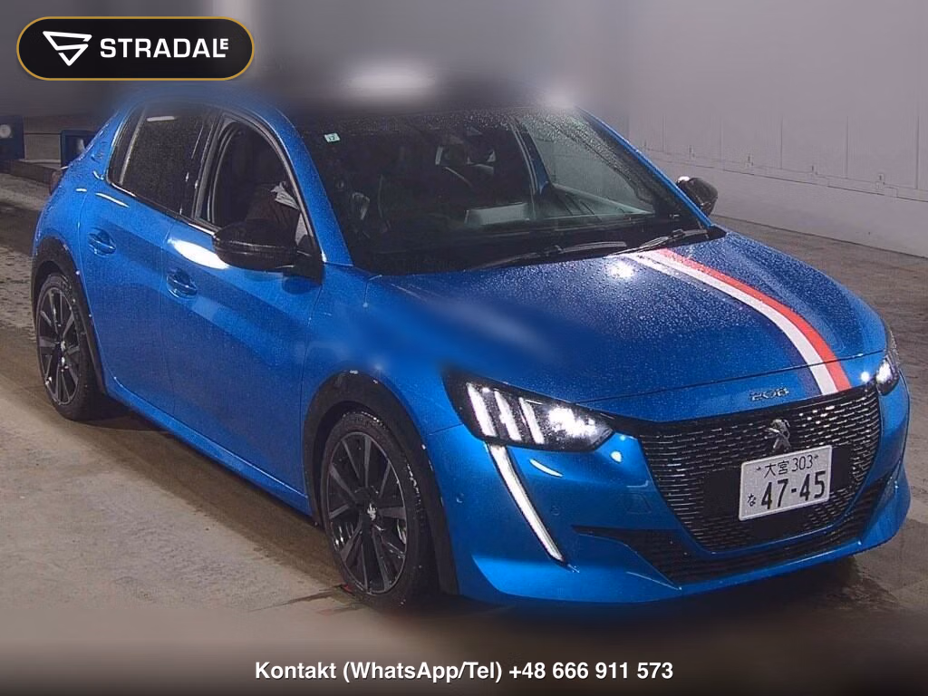 PEUGEOT 208 5D GT 2021, aukcja z Japonii, zdjęcie 1