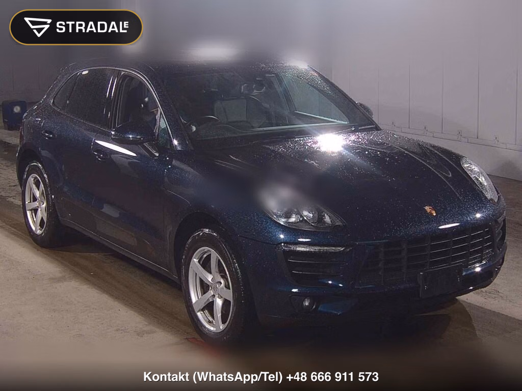 PORSCHE MACAN 4WD 2017, aukcja z Japonii, zdjęcie 1