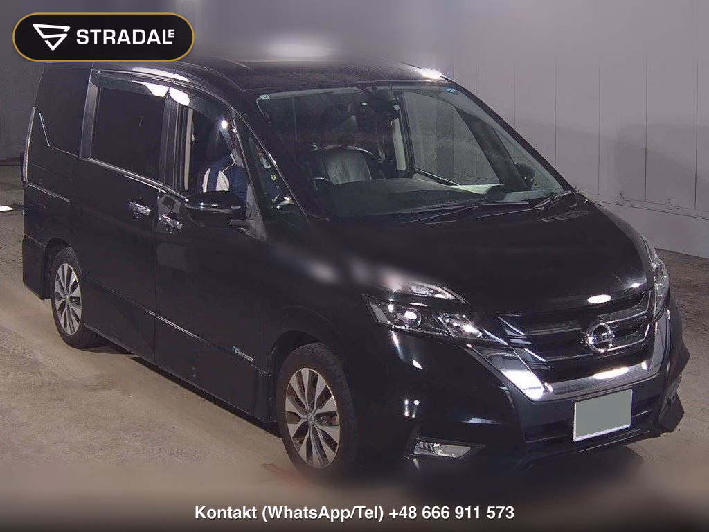 NISSAN SERENA 5D HIGHWAY STAR 2017, aukcja z Japonii, zdjęcie 1