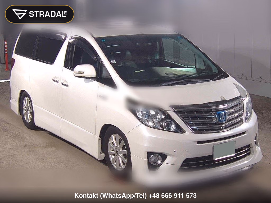 TOYOTA ALPHARD HYBRID 4WD SR C PACKAGE 2012, aukcja z Japonii, zdjęcie 1