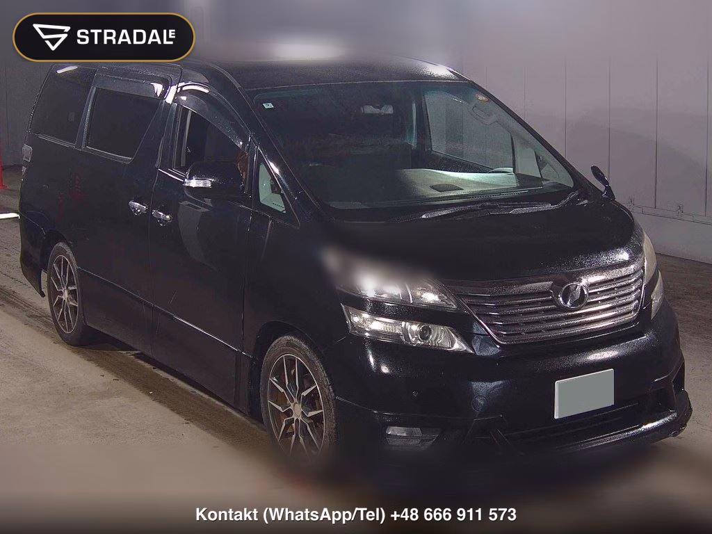 TOYOTA VELLFIRE 2.4Z 2010, aukcja z Japonii, zdjęcie 1