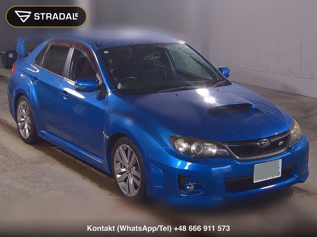 SUBARU IMPREZA 4D 4WD WRX STI 2011, aukcja z Japonii, zdjęcie 1