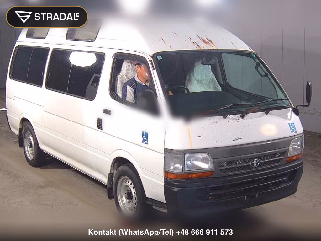 TOYOTA HIACE COMMUTER 4D WELFARE 1999, aukcja z Japonii, zdjęcie 1