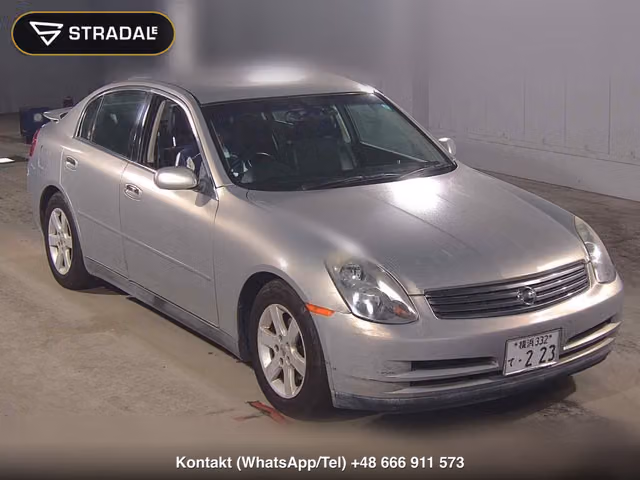 NISSAN SKYLINE 4D 250GT PREMIUM 2001, samochód z aukcji Japonii
