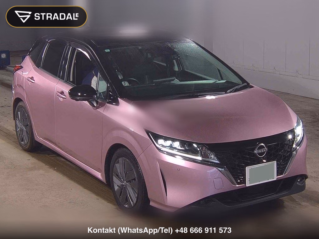 NISSAN NOTE X 2021, aukcja z Japonii, zdjęcie 1