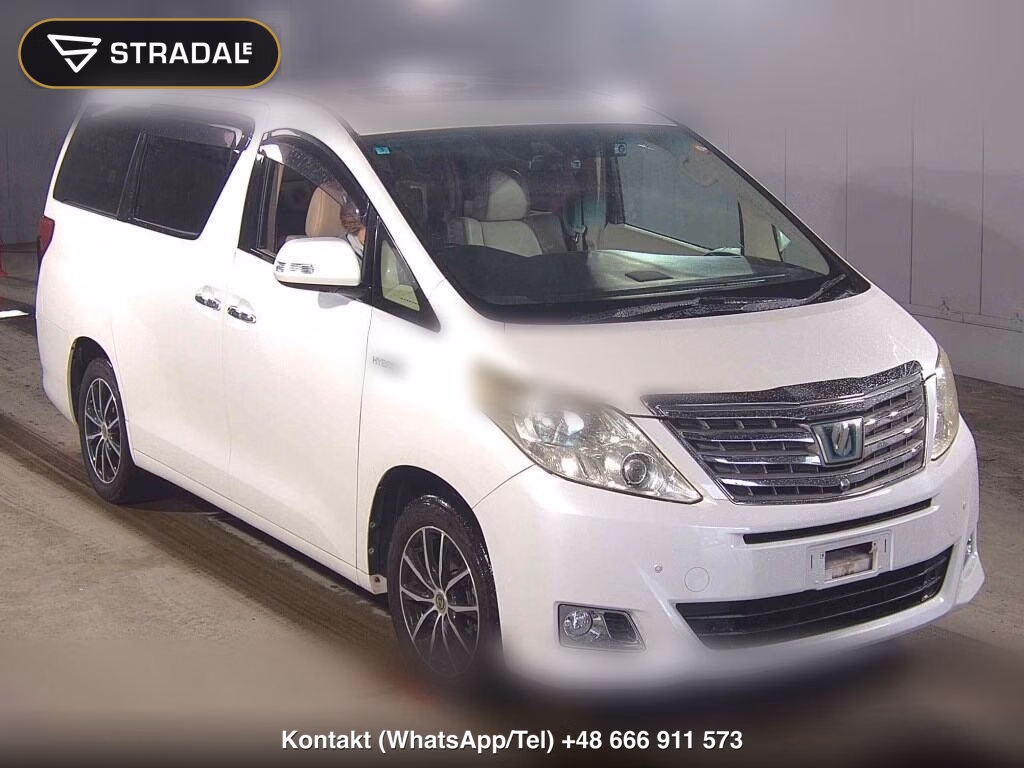 TOYOTA ALPHARD HYBRID 4WD G L PACKAGE 2012, aukcja z Japonii, zdjęcie 1