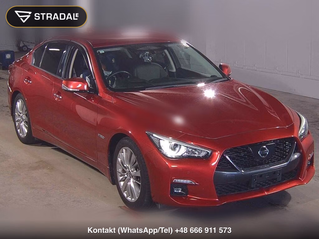 NISSAN SKYLINE 4D 4WD HYBRID GT TYPE P 2019, aukcja z Japonii, zdjęcie 1