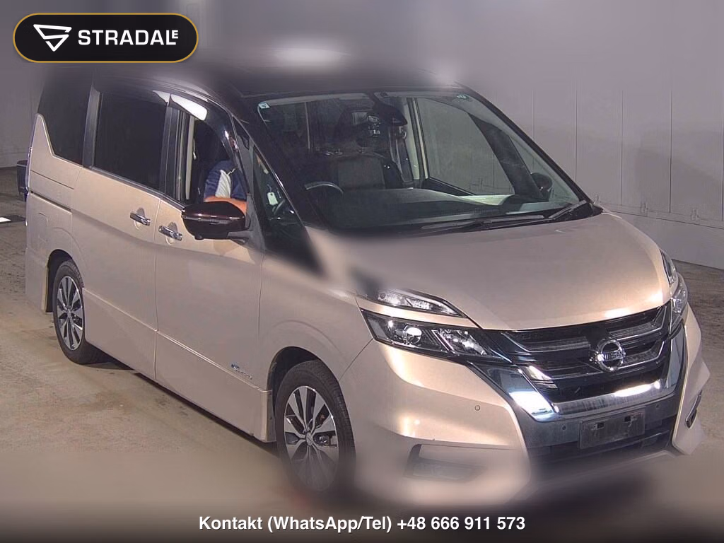 NISSAN SERENA 5D HIGHWAY STAR G 2019, aukcja z Japonii, zdjęcie 1