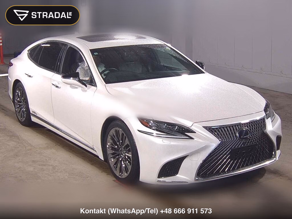 LEXUS LS LS500H VERSION L 2021, aukcja z Japonii, zdjęcie 1