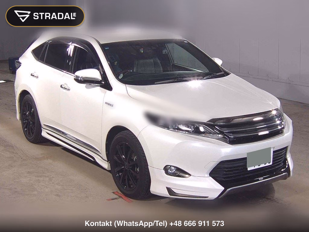 TOYOTA HARRIER HYBRID 4WD PREMIUM 2016, aukcja z Japonii, zdjęcie 1