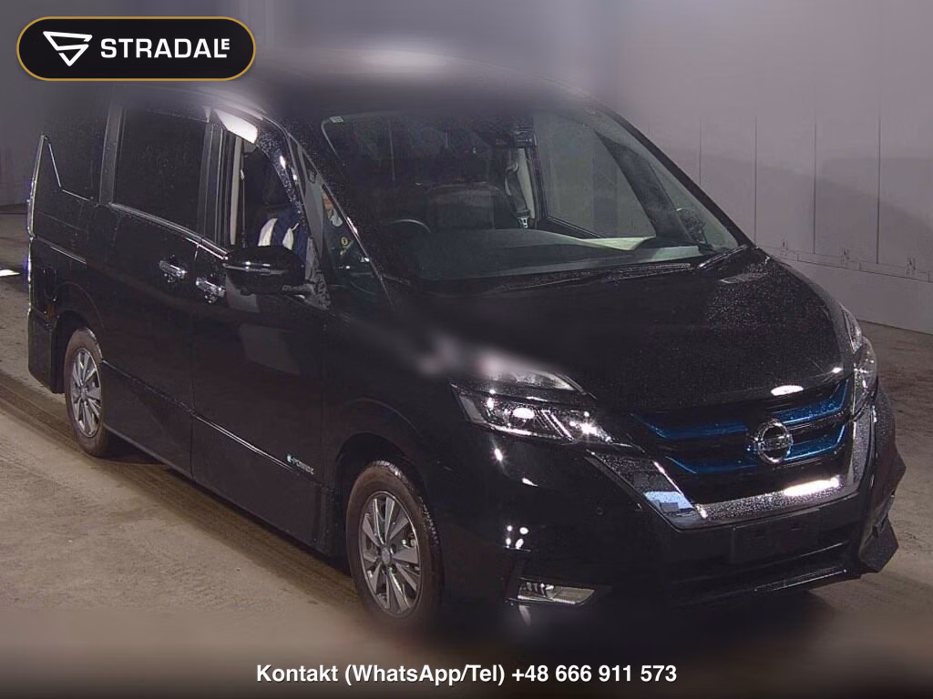 NISSAN SERENA 5D E-POWER HIGHWAY STAR 2018, aukcja z Japonii, zdjęcie 1