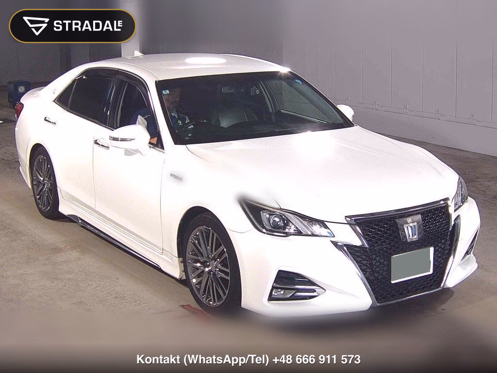 TOYOTA CROWN HYBRID ATHLETE S 2016, aukcja z Japonii, zdjęcie 1
