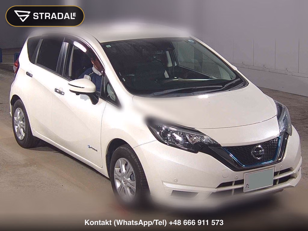 NISSAN NOTE E-POWER X 2017, aukcja z Japonii, zdjęcie 1