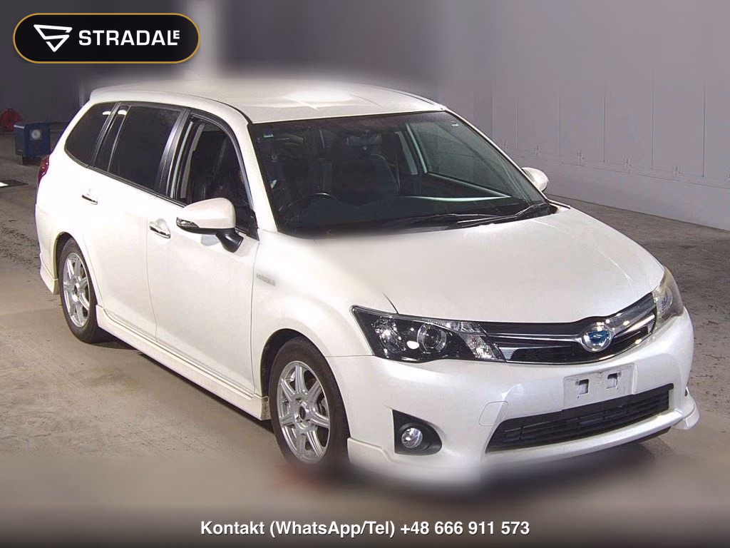 TOYOTA COROLLA FIELDER HYBRID G AERO TOURER W×B 2014, aukcja z Japonii, zdjęcie 1