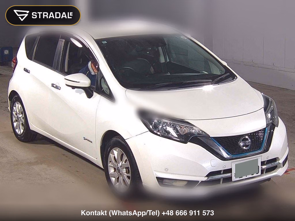 NISSAN NOTE E-POWER MEDALIST 2020, aukcja z Japonii, zdjęcie 1