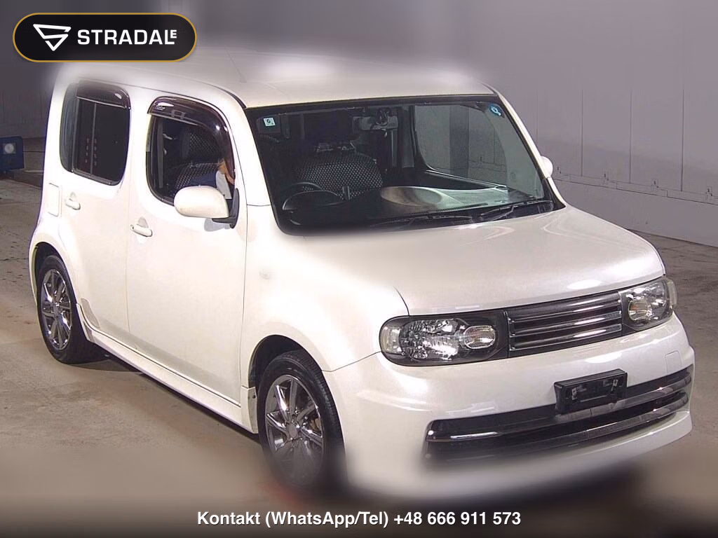 NISSAN CUBE RIDER BLACK LINE 2016, aukcja z Japonii, zdjęcie 1