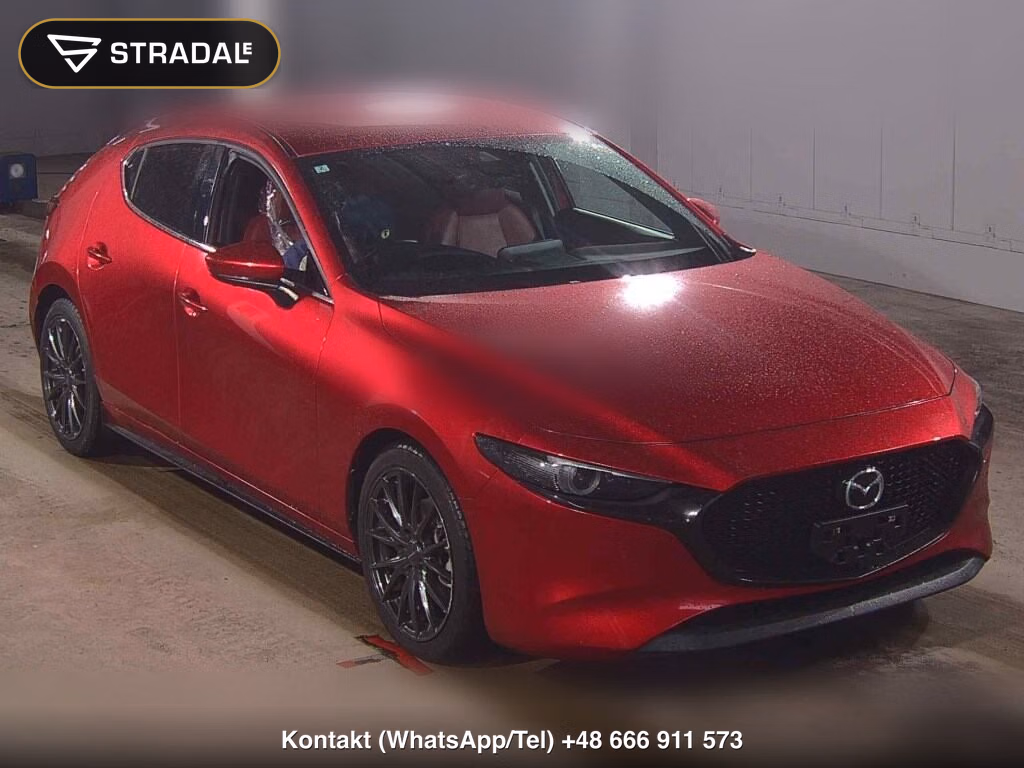 MAZDA MAZDA3 FASTBACK X BURGUNDY SELECTION 2020, aukcja z Japonii, zdjęcie 1