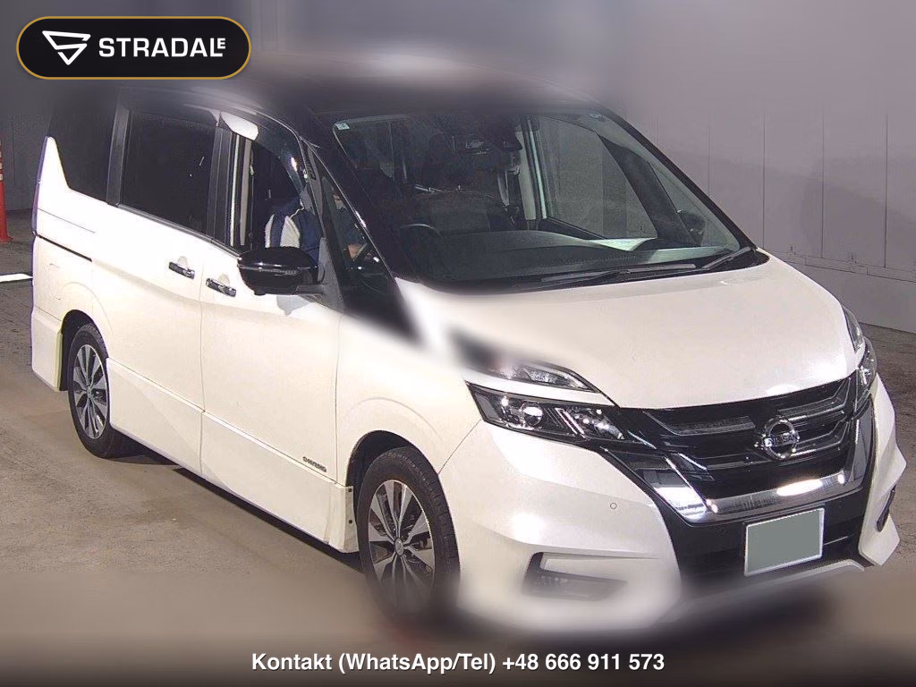 NISSAN SERENA 5D HIGHWAY STAR V SELECTION Ⅱ 2019, aukcja z Japonii, zdjęcie 1