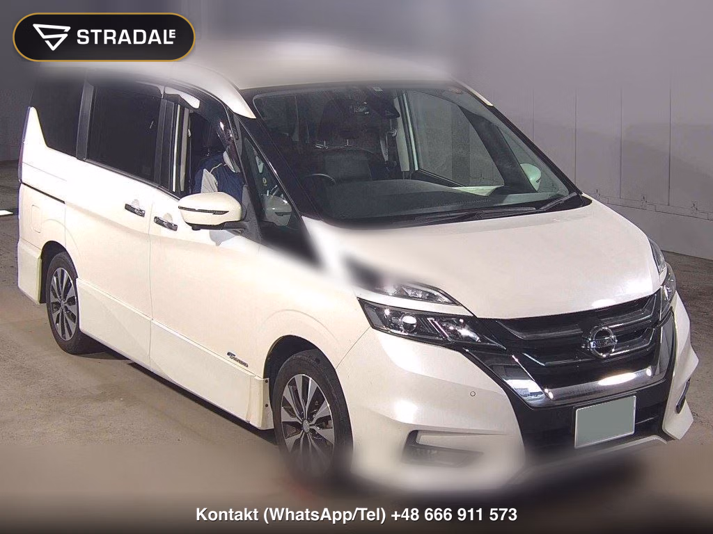 NISSAN SERENA 5D HIGHWAY STAR V SELECTION 2018, aukcja z Japonii, zdjęcie 1