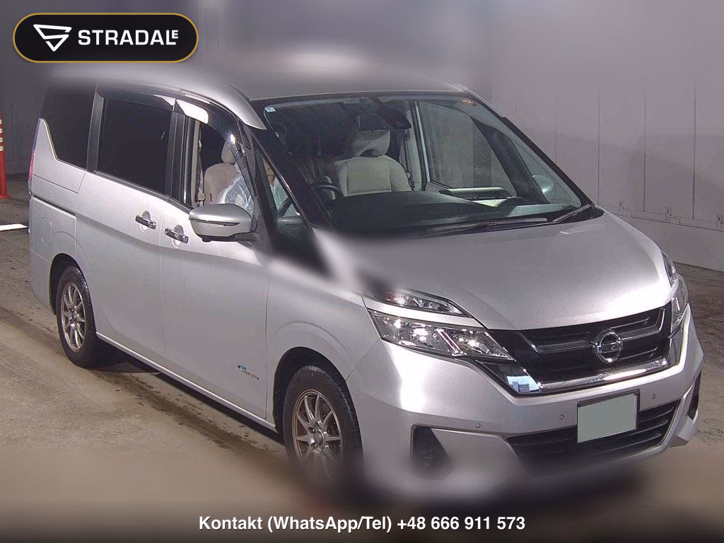 NISSAN SERENA 5D X 2016, aukcja z Japonii, zdjęcie 1
