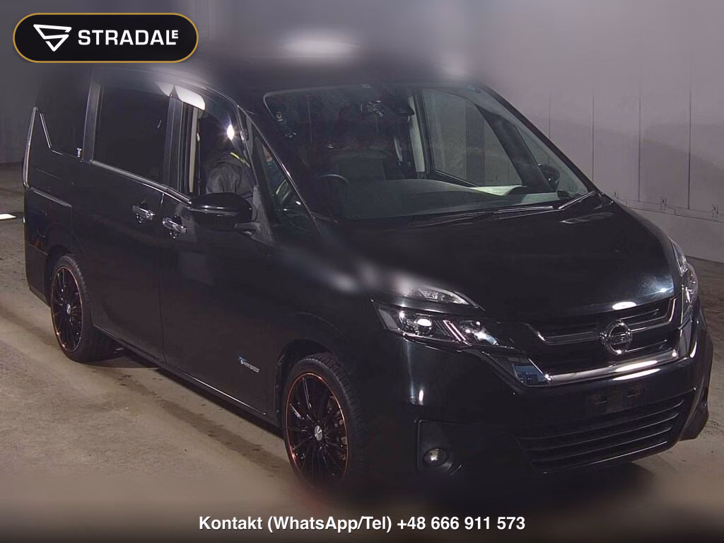 NISSAN SERENA 5D X 2017, aukcja z Japonii, zdjęcie 1