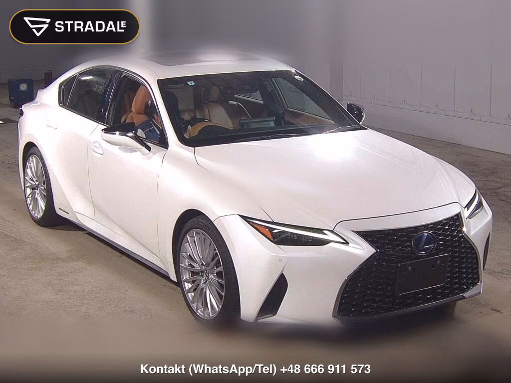LEXUS IS 4D IS300H VERSION L 2021, aukcja z Japonii, zdjęcie 1