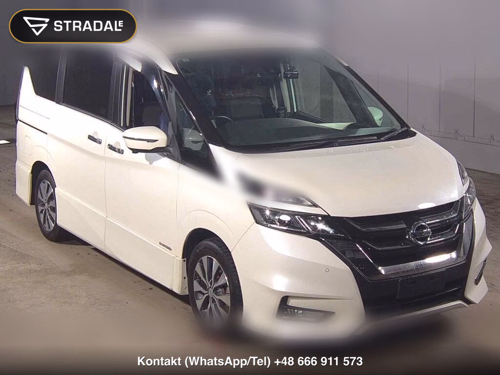 NISSAN SERENA 5D HIGHWAY STAR V SELECTION Ⅱ 2019, aukcja z Japonii, zdjęcie 1
