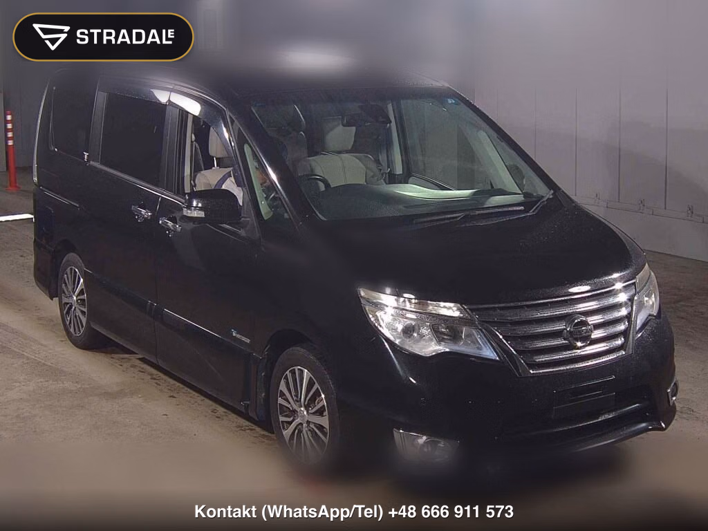 NISSAN SERENA 5D HIGHWAY STAR G S-HYBRID ADVANCED SAFETY 2014, aukcja z Japonii, zdjęcie 1