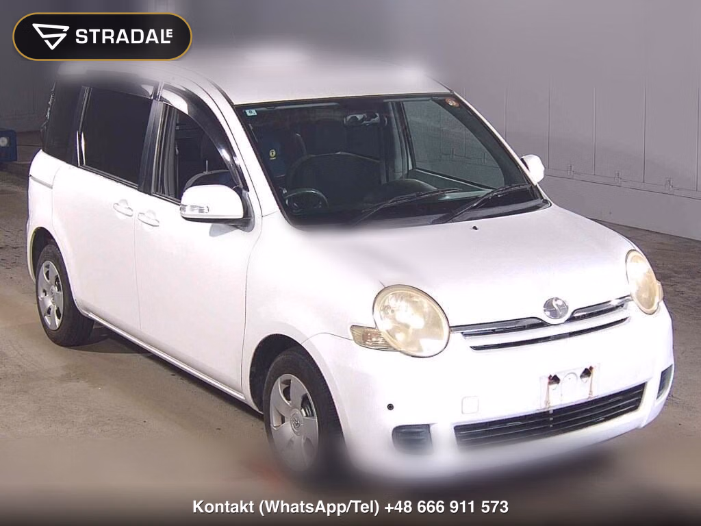 TOYOTA SIENTA X LIMITED 2008, aukcja z Japonii, zdjęcie 1
