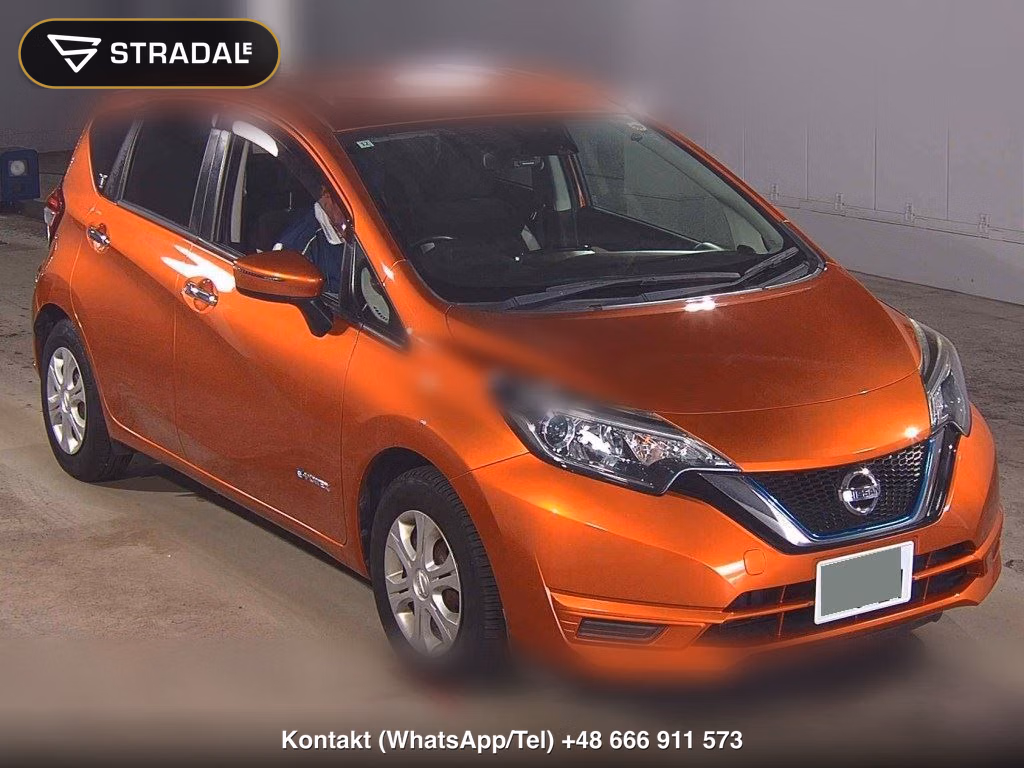 NISSAN NOTE E-POWER X 2017, aukcja z Japonii, zdjęcie 1