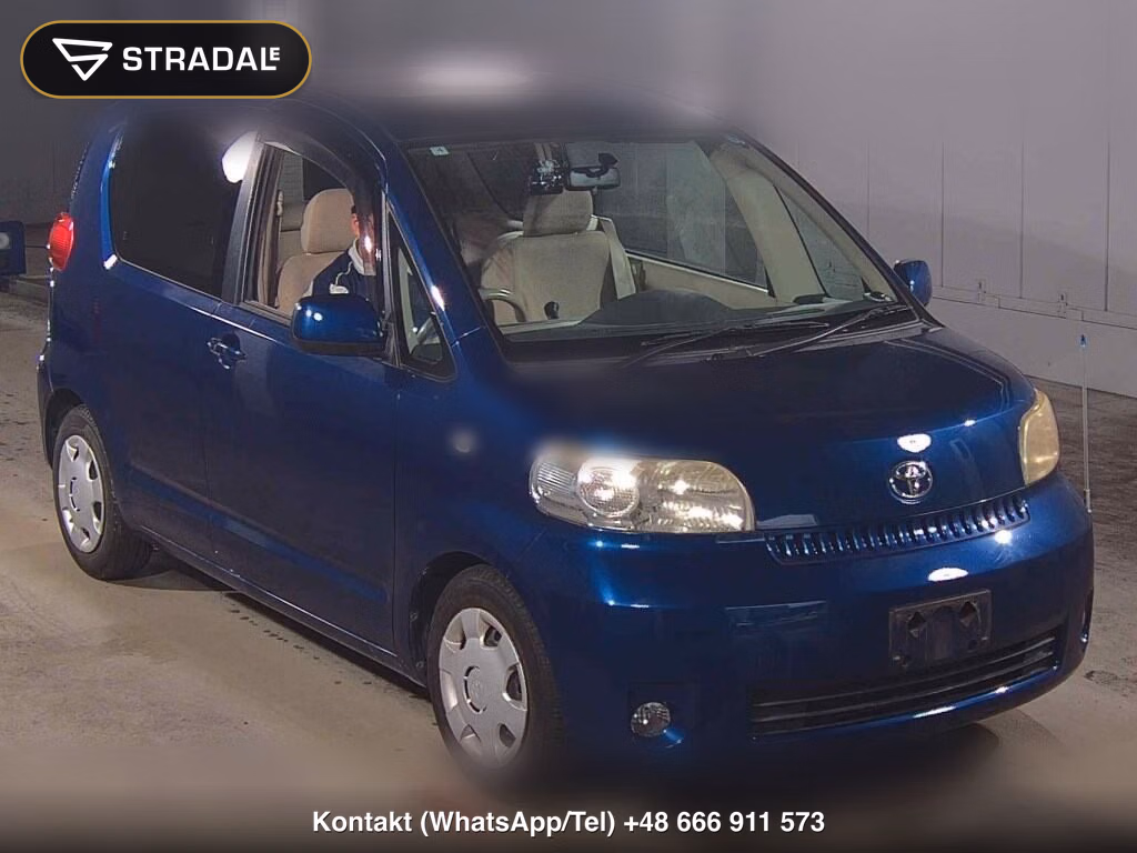 TOYOTA PORTE 3D 150R 2005, aukcja z Japonii, zdjęcie 1
