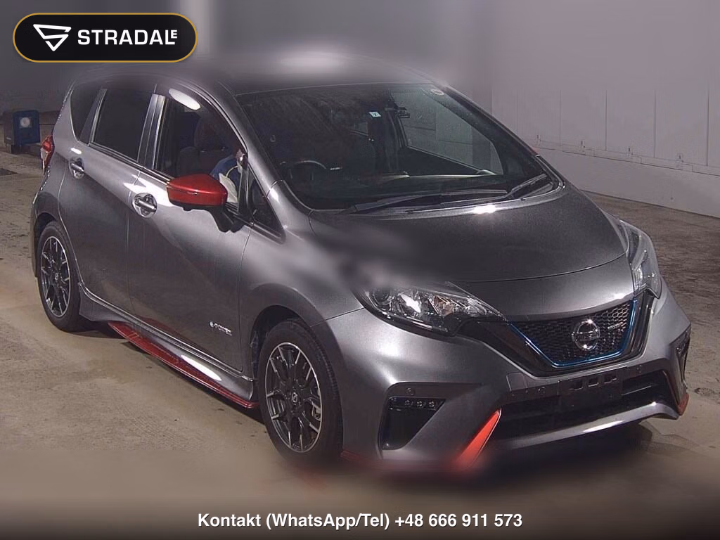 NISSAN NOTE E-POWER NISMO 2017, aukcja z Japonii, zdjęcie 1