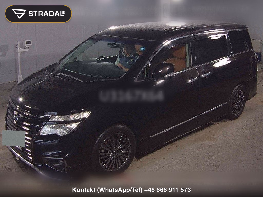 NISSAN ELGRAND 5D 250 HIGHWAY STAR S JET BLACK URBAN CHROM, miniaturka 5