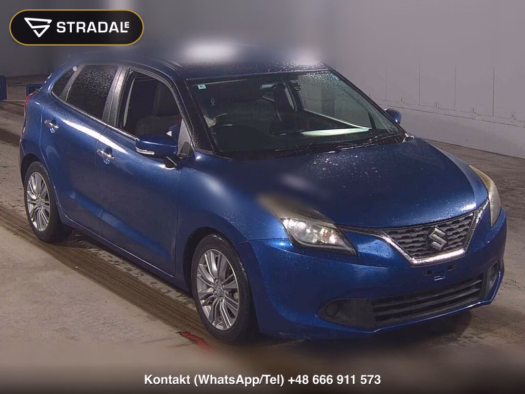 SUZUKI BALENO XT 2016, aukcja z Japonii, zdjęcie 1