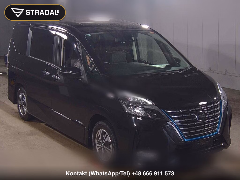 NISSAN SERENA 5D E-POWER HIGHWAY STAR V 2021, aukcja z Japonii, zdjęcie 1