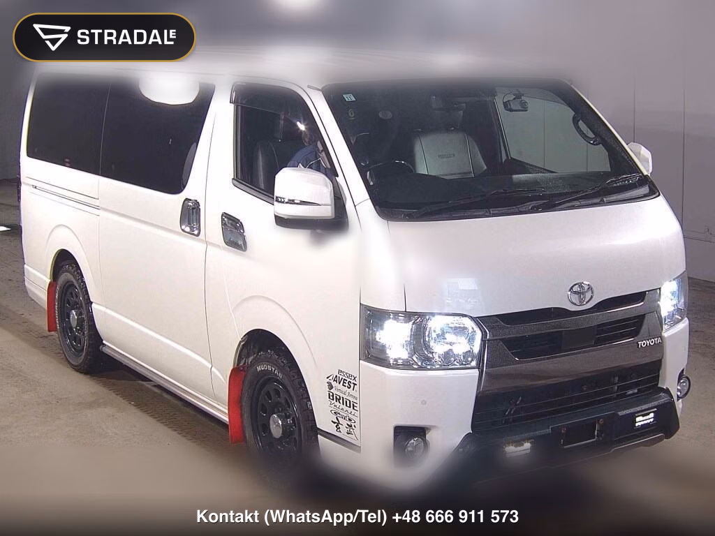 TOYOTA HIACE VAN 5D LONG SUPER GL DARK PRIME2 2020, aukcja z Japonii, zdjęcie 1