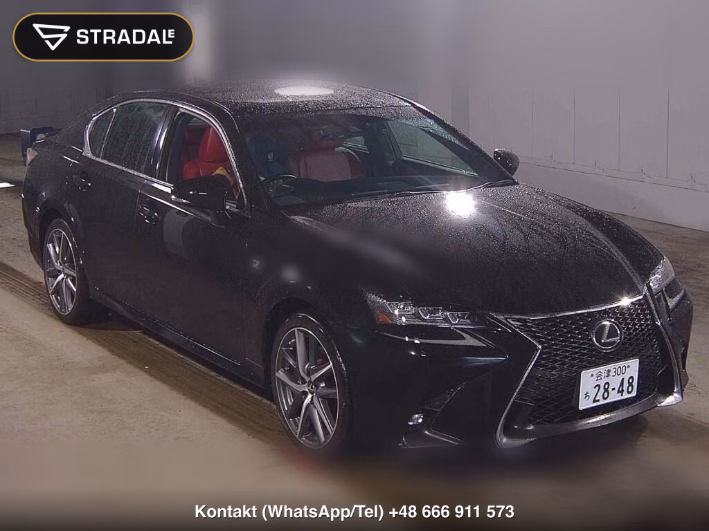 LEXUS GS 4WD GS350 F SPORT 2016, aukcja z Japonii, zdjęcie 1